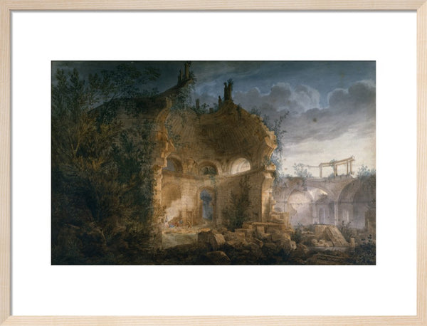 A Vision of the Bank of England in Ruins by J. M. Gandy