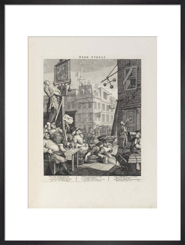 Beer Street by William Hogarth