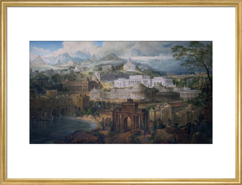 Architectural Visions of Early Fancy by J. M. Gandy