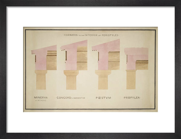 Doric Order: Cornices of Greek Buildings