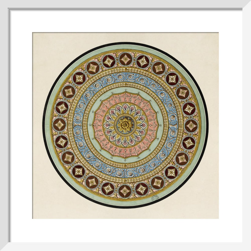 Unexecuted Manocchi Drawing for a Ceiling or a Carpet I, c1765-66