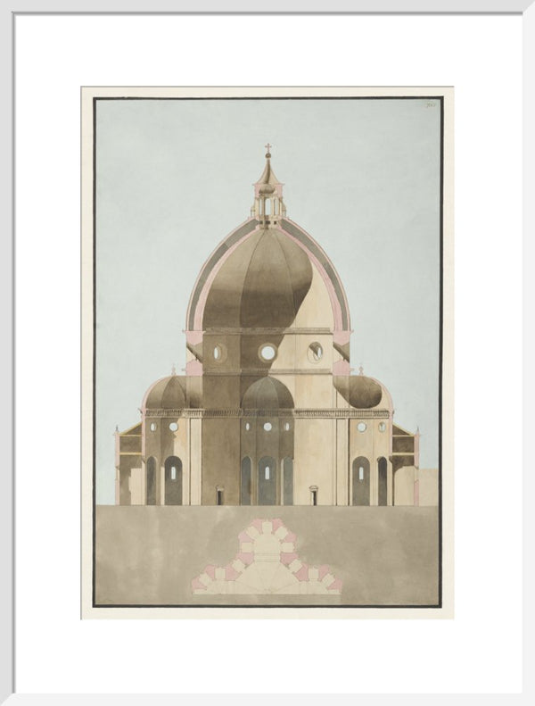 Dome Cross-Section, Florence Cathedral