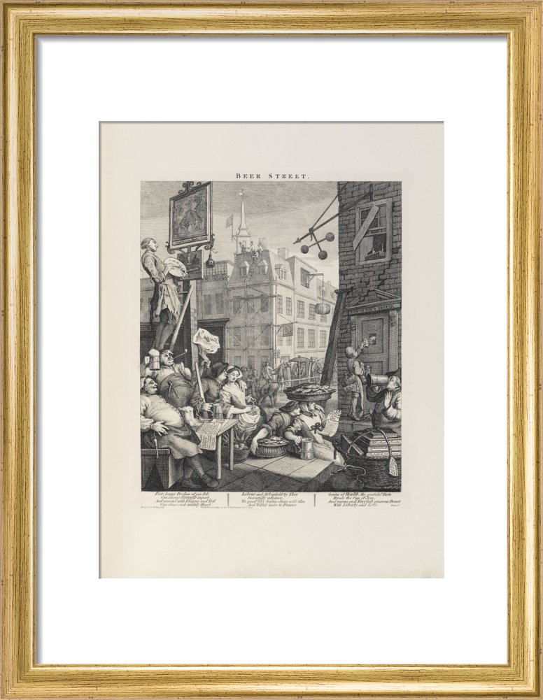 Beer Street by William Hogarth
