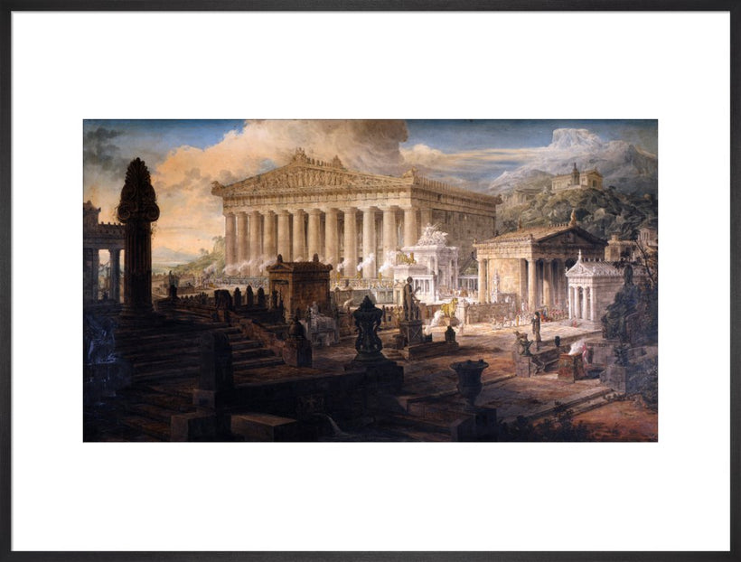 Architectural Composition : A restoration of the Temple of Ceres and other ancient buildings at Eleusis