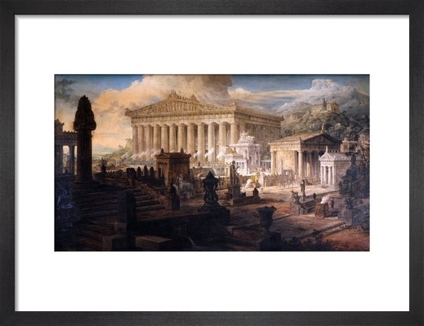 Architectural Composition : A restoration of the Temple of Ceres and other ancient buildings at Eleusis