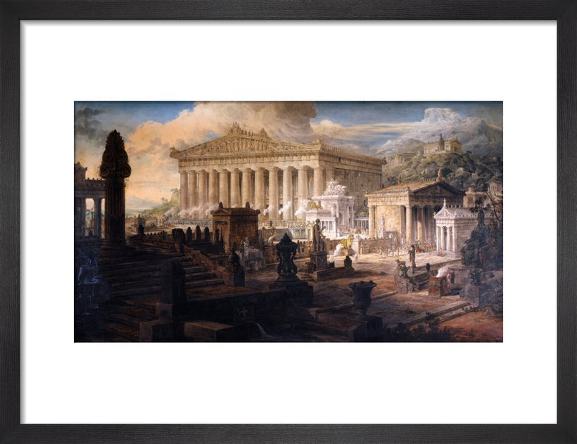 Architectural Composition : A restoration of the Temple of Ceres and other ancient buildings at Eleusis