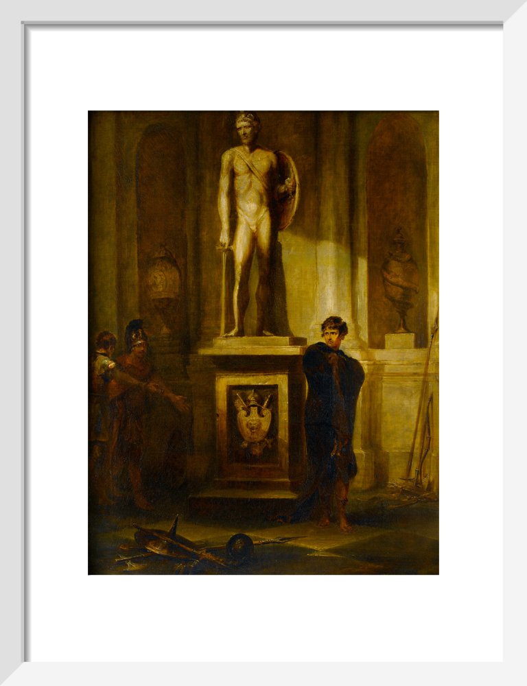 A Scene in Coriolanus, with a Portrait of the Late J. P. Kemble as Coriolanus