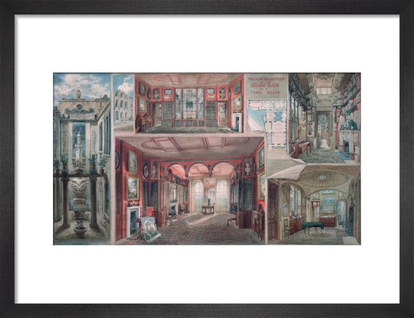 Composite view of Lincoln's Inn Fields