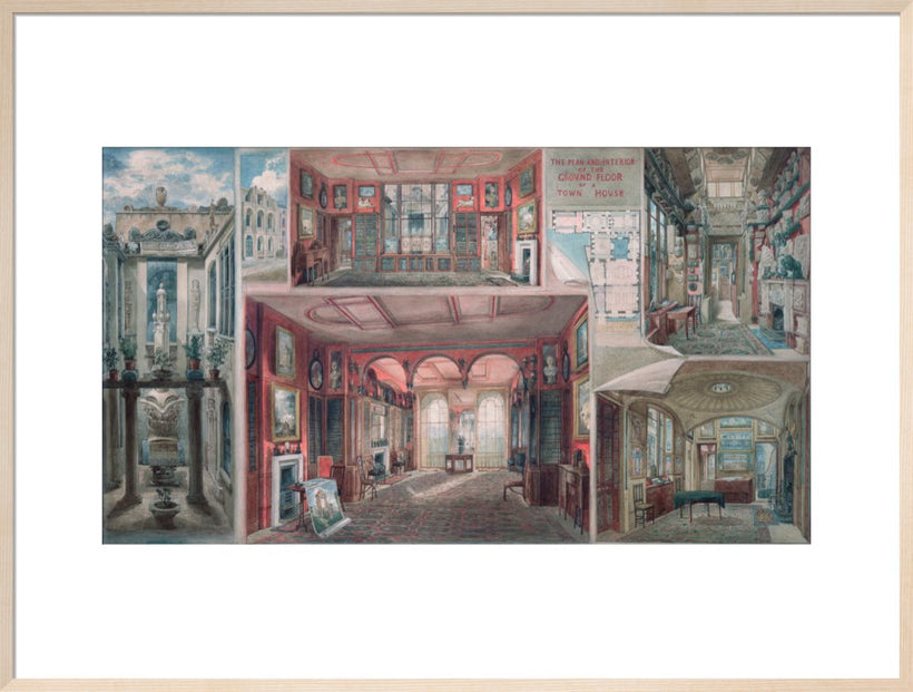 Composite view of Lincoln's Inn Fields