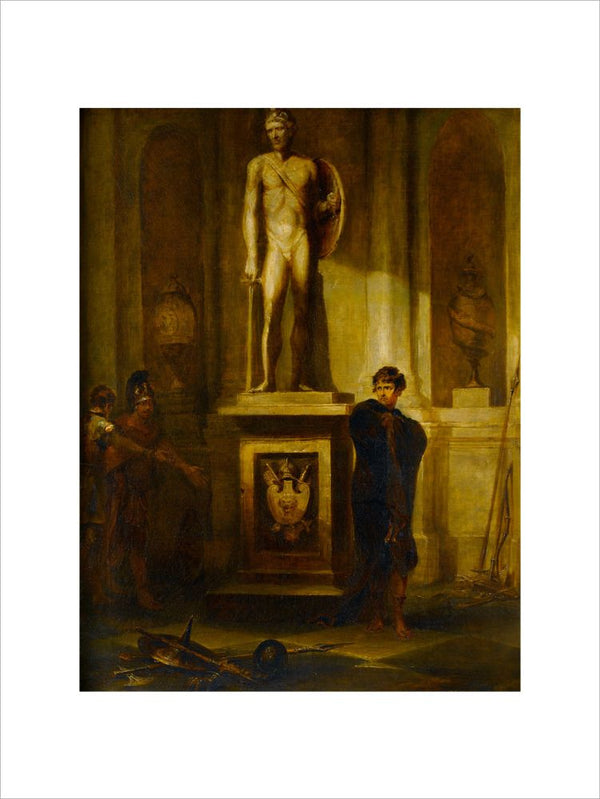 A Scene in Coriolanus, with a Portrait of the Late J. P. Kemble as Coriolanus