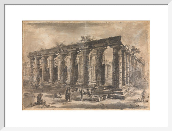 Paestum, Italy Exterior of the Basilica