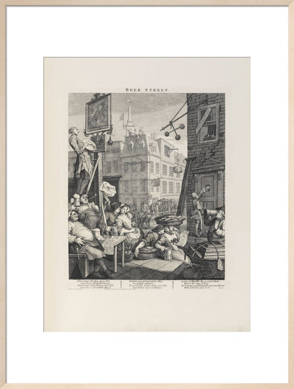 Beer Street by William Hogarth