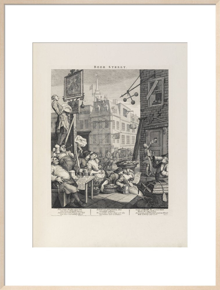 Beer Street by William Hogarth
