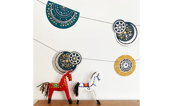 Celestial Paper Garland