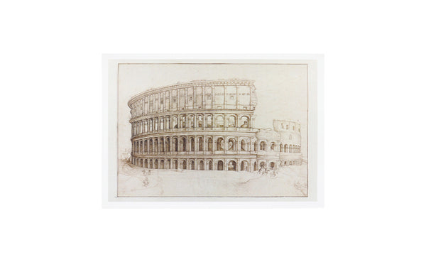 View of Colosseum Greeting Card