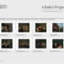 'The Rake's Progress' by William Hogarth Set of Eight Prints