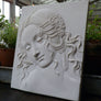 Head of Leda Plaque