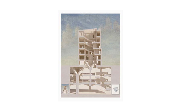 Marshall Building Section Postcard