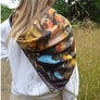 A Rake Divided Silk Scarf