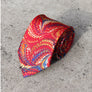 Red Marble Tie