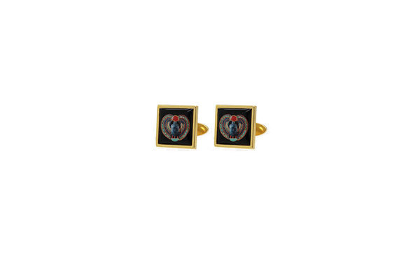 Egyptian Scarab Cufflinks