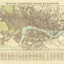 Strangers Guide To London Map 1837