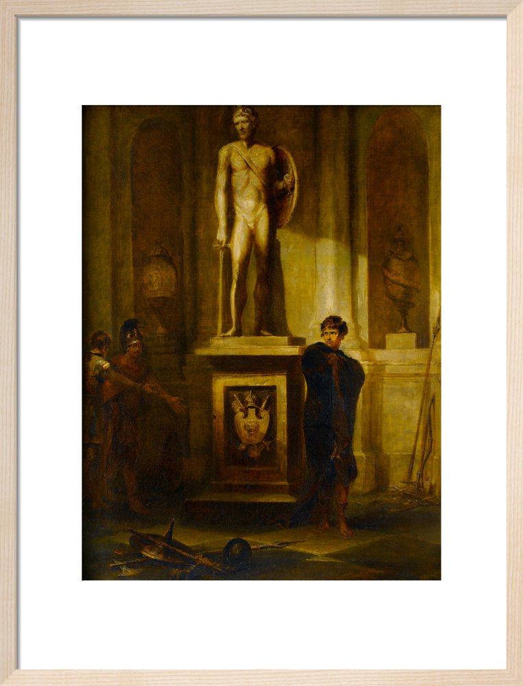 A Scene in Coriolanus, with a Portrait of the Late J. P. Kemble as Coriolanus