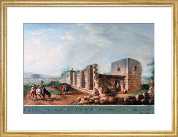 View of the Remains of the Temple (supposed to be of Esculapius) at Agrigentum (4 of 6)