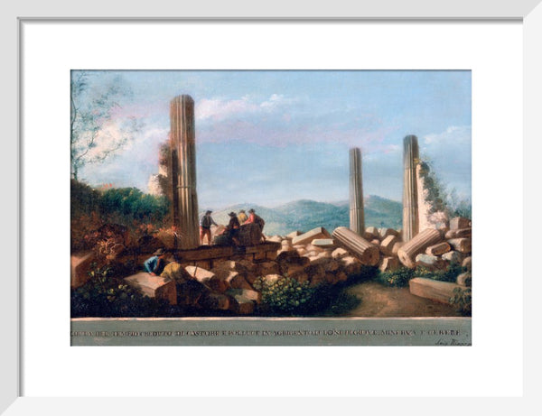 View of the Remains of the Temple (supposed to be of Castor and Pollux) in Agrigentum (5 of 6)