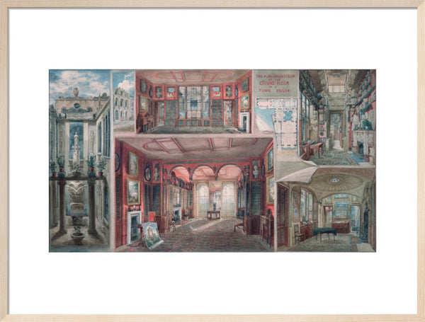 Composite view of Lincoln's Inn Fields