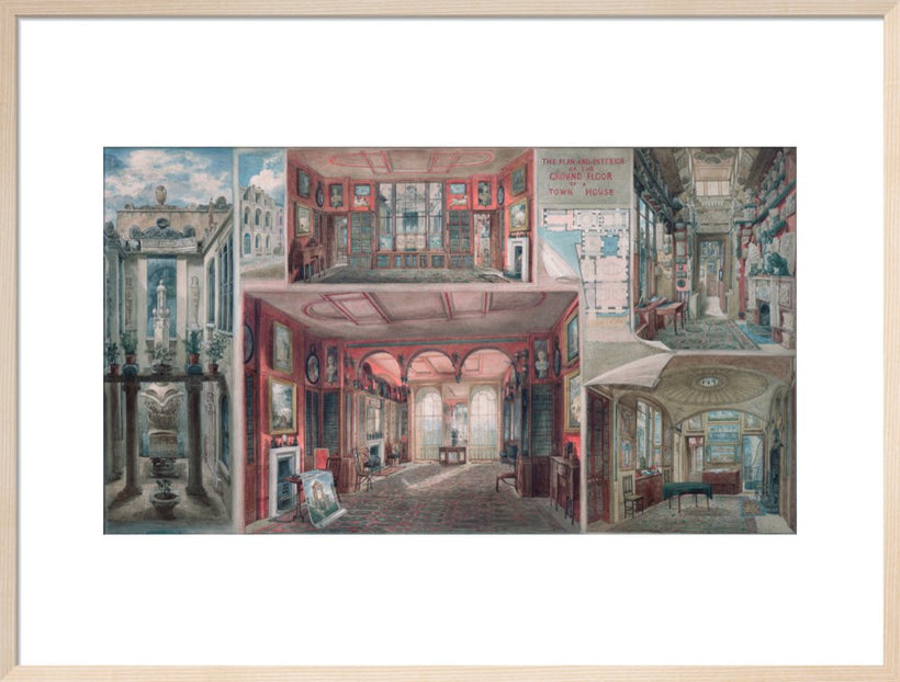 Composite view of Lincoln's Inn Fields