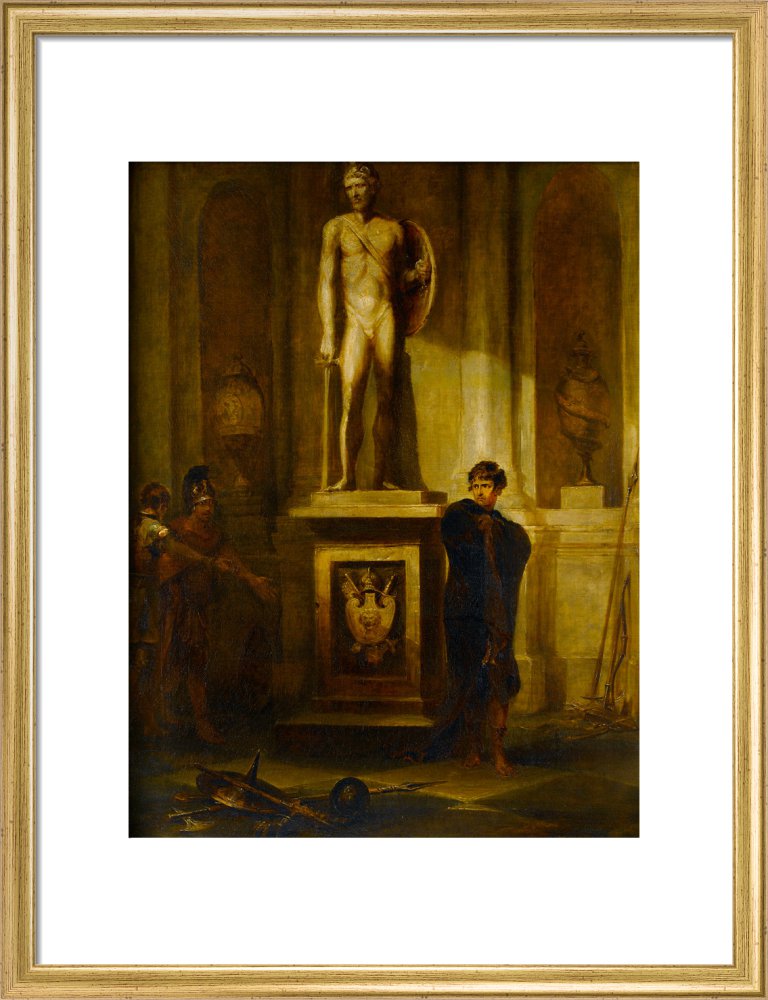 A Scene in Coriolanus, with a Portrait of the Late J. P. Kemble as Coriolanus