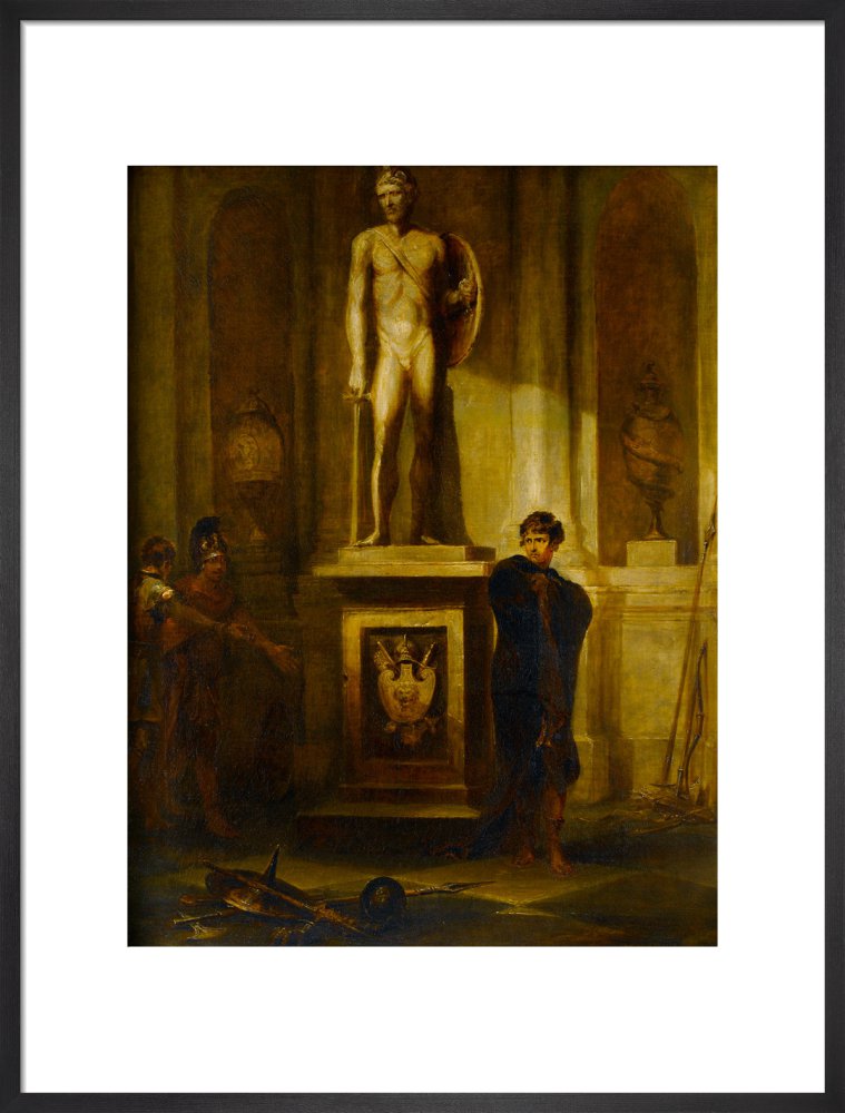 A Scene in Coriolanus, with a Portrait of the Late J. P. Kemble as Coriolanus