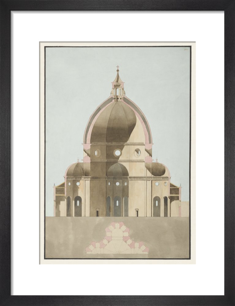 Dome Cross-Section, Florence Cathedral