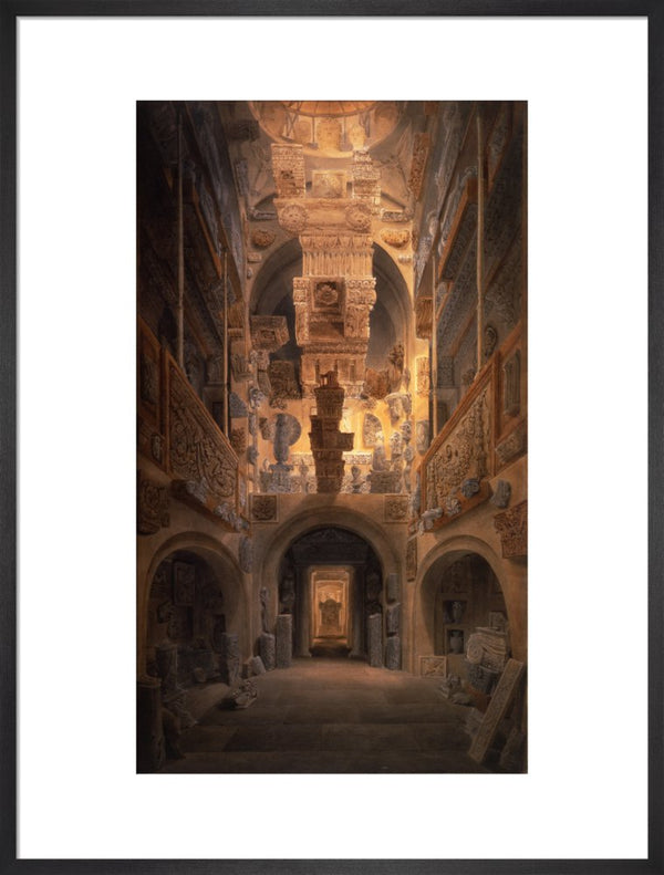 View of the Dome Area and Basement by J. M. Gandy