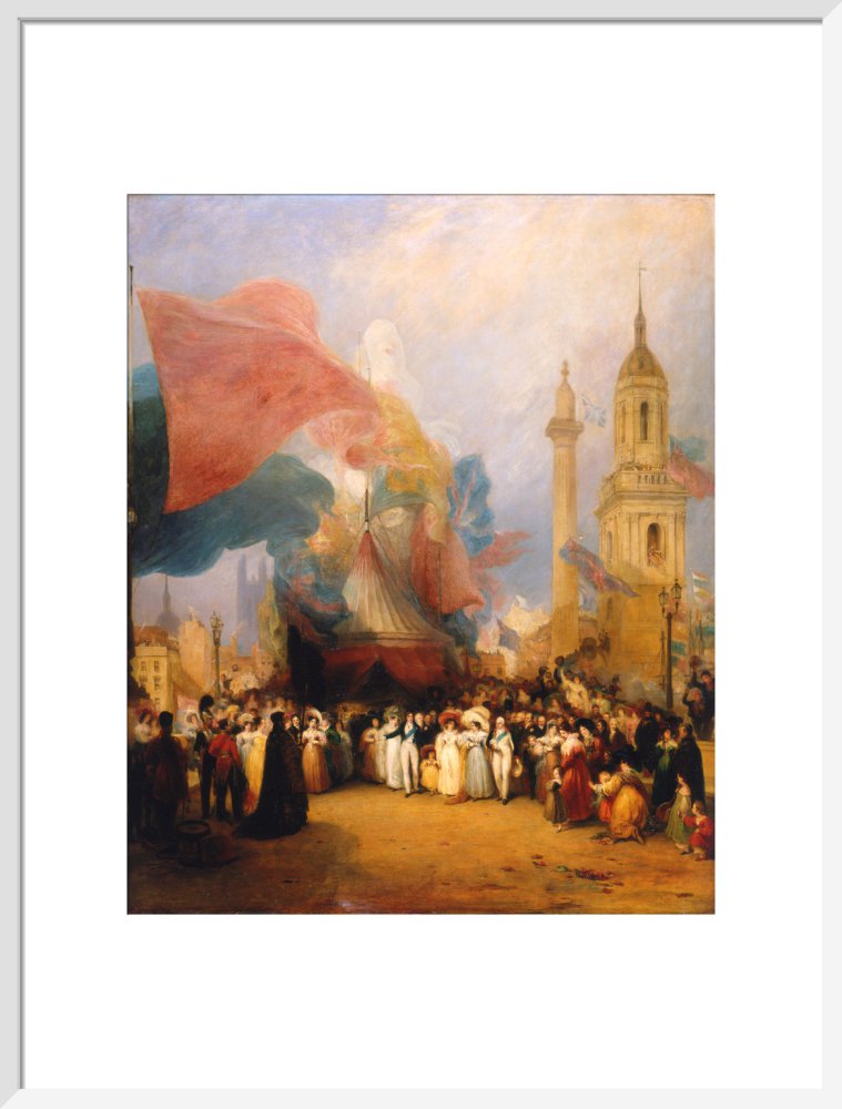 The Royal Procession at the Opening of the New London Bridge, 1 August 1831