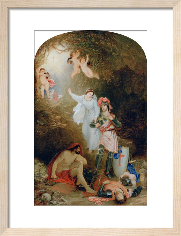 The Cave of Despair (from Edmund Spenser's 'The Faerie Queene', Book 1, Canto 9, Lines 8-35)