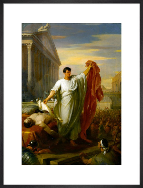 Marc Antony Reading the Will of Caesar