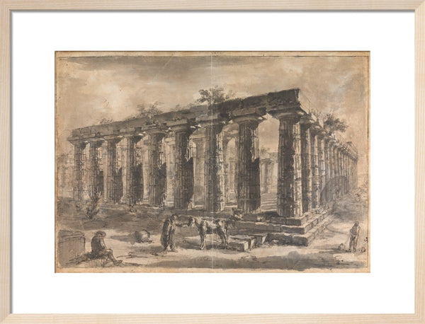 Paestum, Italy Exterior of the Basilica