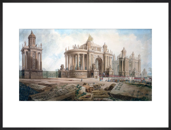 Design (by John Soane) for an Entrance to London