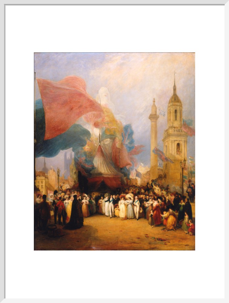 The Royal Procession at the Opening of the New London Bridge, 1 August 1831