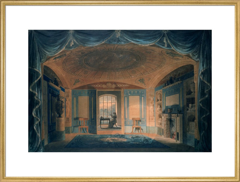 Design Perspective for the Interior Decoration of the Breakfast Room, Pitzhanger Manor.