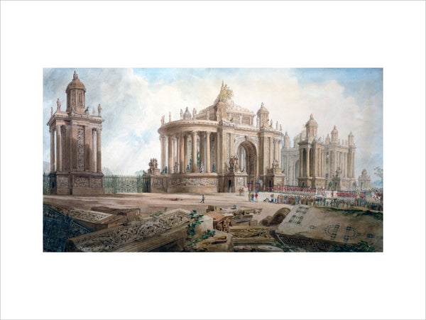 Design (by John Soane) for an Entrance to London