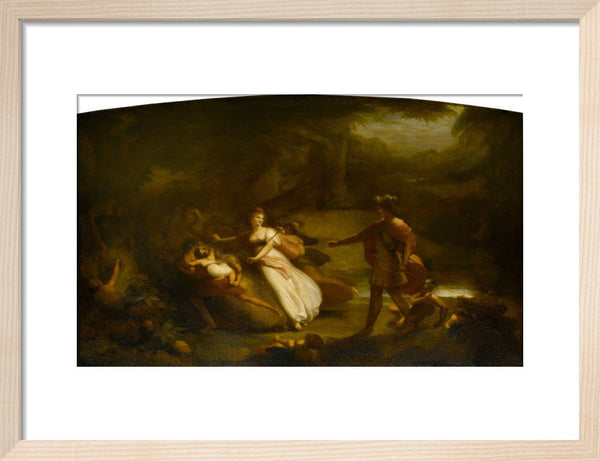 The Contention of Oberon and Titania for the Indian Boy from William Shakespeare's 'A Midsummer Night's Dream' Act II