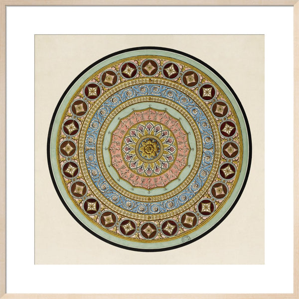 Unexecuted Manocchi Drawing for a Ceiling or a Carpet I, c1765-66