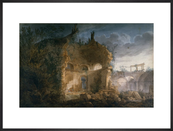 A Vision of the Bank of England in Ruins by J. M. Gandy