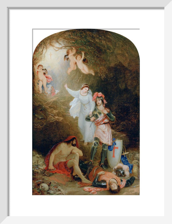 The Cave of Despair (from Edmund Spenser's 'The Faerie Queene', Book 1, Canto 9, Lines 8-35)