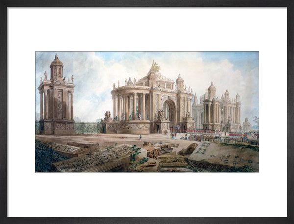 Design (by John Soane) for an Entrance to London