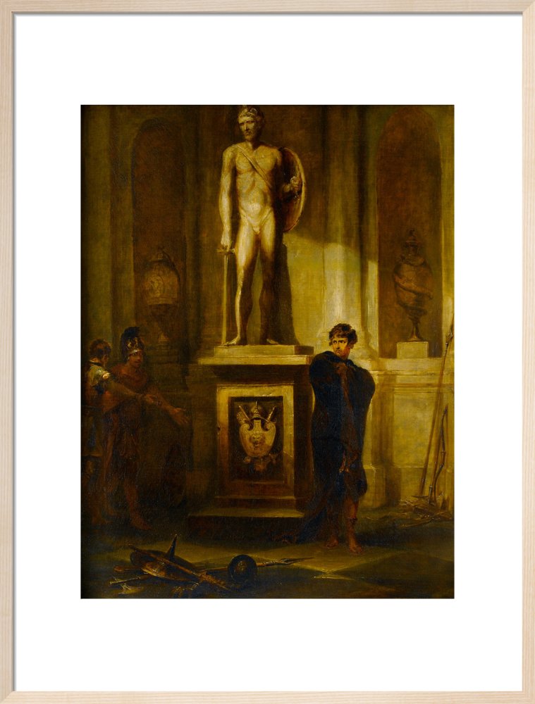 A Scene in Coriolanus, with a Portrait of the Late J. P. Kemble as Coriolanus