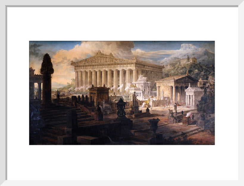 Architectural Composition : A restoration of the Temple of Ceres and other ancient buildings at Eleusis